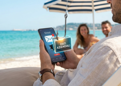 🎣 Il phishing non va in vacanza: 3 segnali per salvare i dati della tua azienda