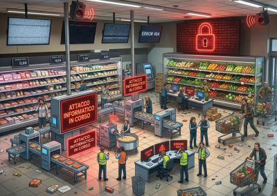 Dai server ai supermercati: quando un cyberattacco colpisce il mondo reale